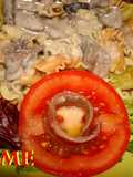 Ensalada de Gigli con salsa de setas