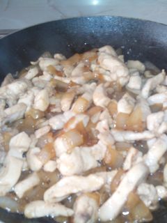 Una foto de Pechuga de pollo estilo chino