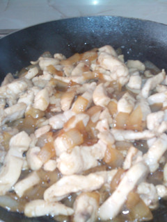 Una foto de Pechuga de pollo estilo chino