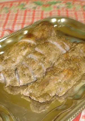 Una foto de Lomito de cerdo con salsa de cerveza