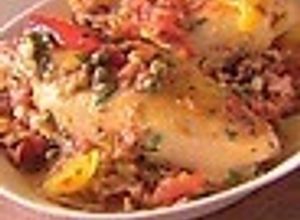 Una foto de Pollo a la romana 