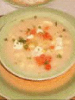 Una foto de Mote de queso
