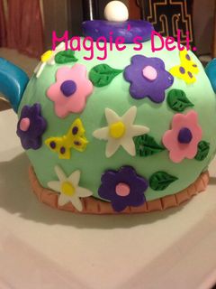 Una foto de Tetera de fondant