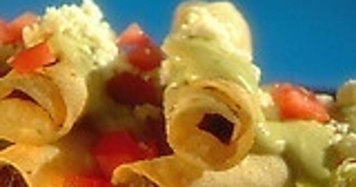 Taquitos dorados Receta de Tannya Lo Iacono Cookpad