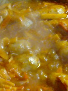 Una foto de Chorizos con salsa Pomarola