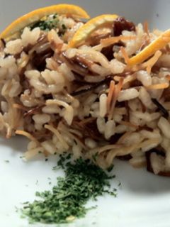 Una foto de Arroz árabe