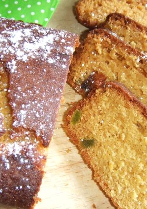 Una foto de Cake de kiwi y limón