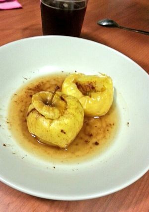 Foto principal de Manzanas con canela asadas al microondas