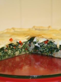 Una foto de Tarta de verduras argentina