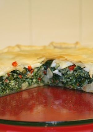 Una foto de Tarta de verduras argentina