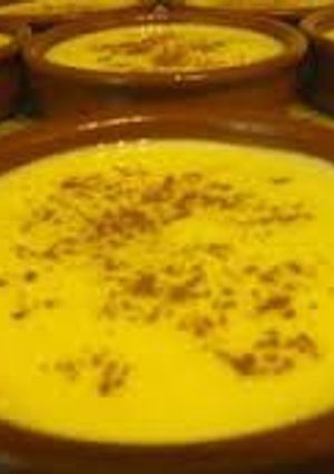 Una foto de Natillas caseras de Málaga