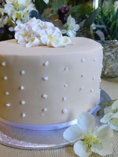 Una foto de Tarta de fondant para celebraciones