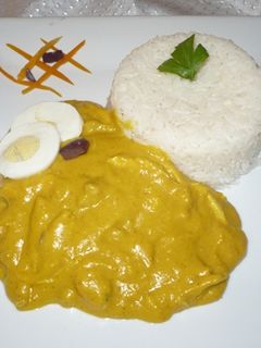 Una foto de Aji de gallina Perú