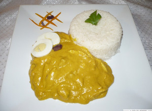 Una foto de Aji de gallina Perú
