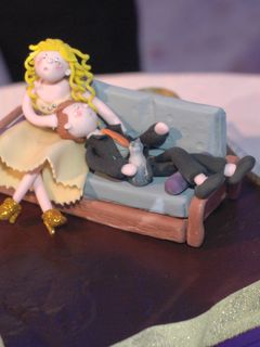 Una foto de Torta casamiento Ivi & Chebi