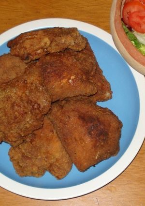 Una foto de Pollo frito Americano