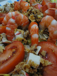 Una foto de Ensalada tierra marina