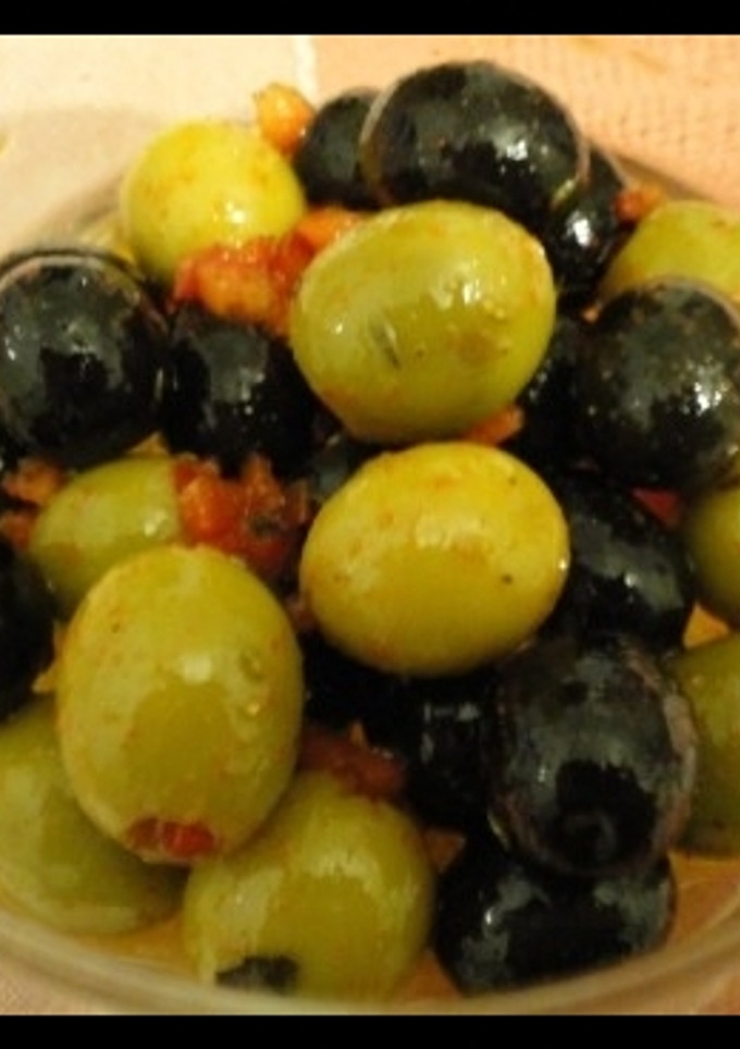 Una foto de Aceitunas aliñadas