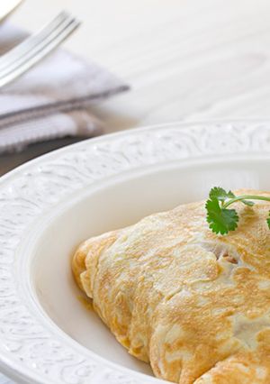 Una foto de Tortilla Rellena estilo Thai