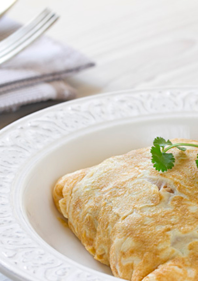 Una foto de Tortilla Rellena estilo Thai