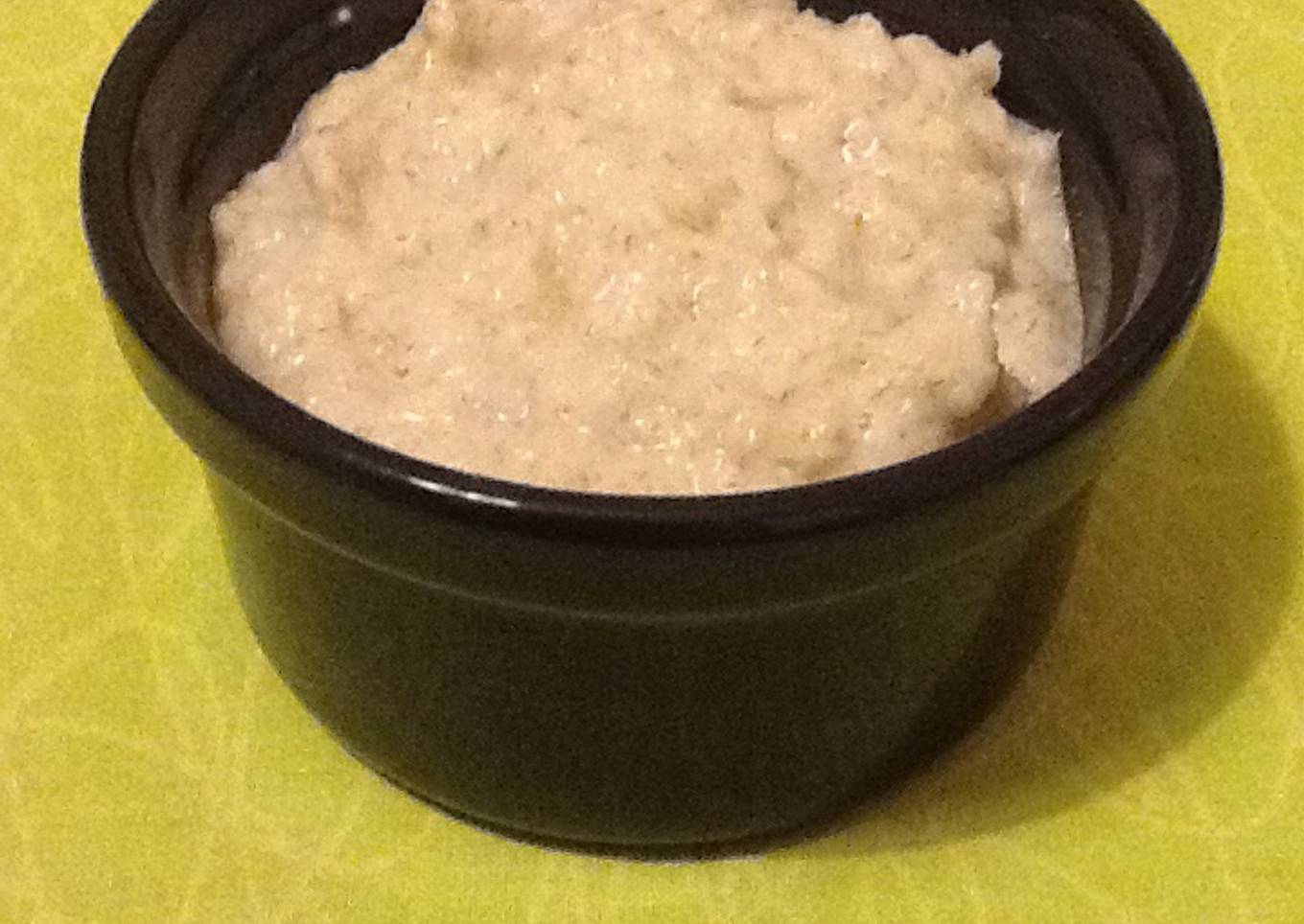 Crema de hinojo y limón