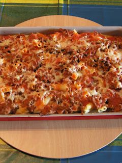Una foto de Macarrones estilo Aragón