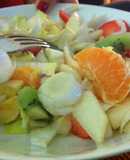 Endibias con frutas