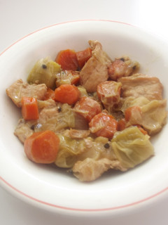 Una foto de Lomos de pollo a la pimienta