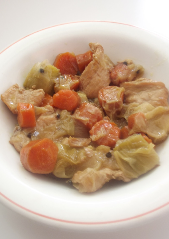 Una foto de Lomos de pollo a la pimienta