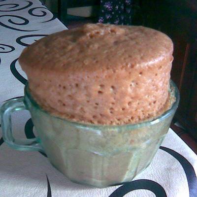 Torta en taza hecha en microondas Receta de anibasso- Cookpad