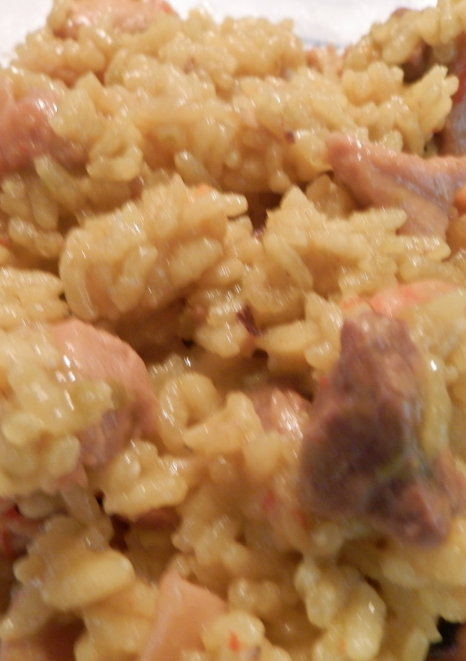 Una foto de Arroz a mi manera