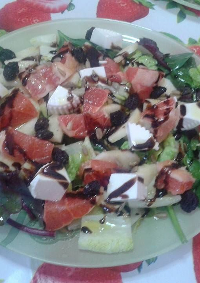 Una foto de Ensalada de pomelo