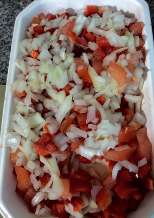 Una foto de Salsa criolla