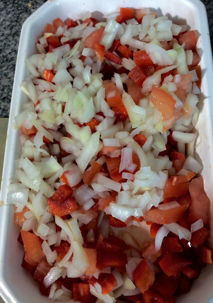Una foto de Salsa criolla