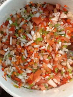Una foto de Salsa criolla argentina