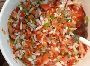 Una foto de Salsa criolla argentina