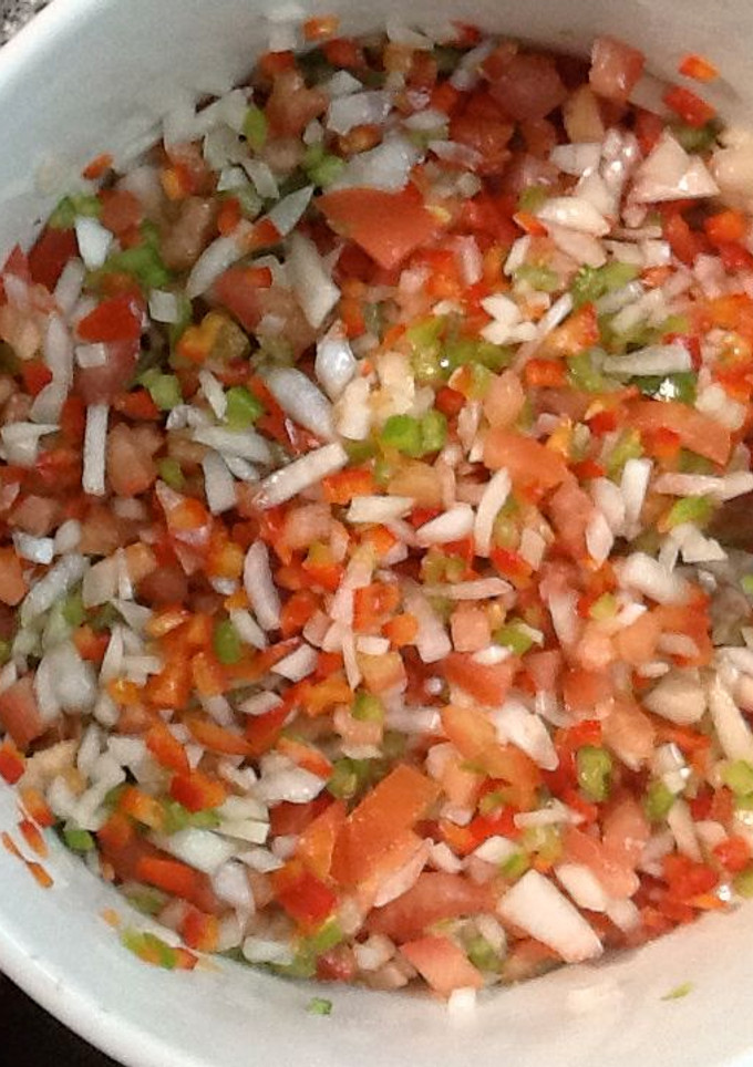 Una foto de Salsa criolla argentina