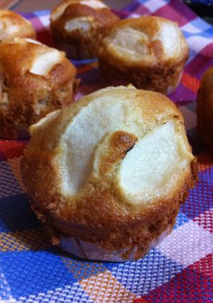 Una foto de Magdalenas de manzanas y canela