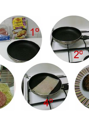 Una foto de Maggi jugoso a la sartén
