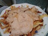 Filetes de pollo al queso