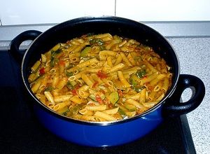 Foto principal de Presto: Pasta con pisto y pesto, visto y no visto ¿Viste ésto?