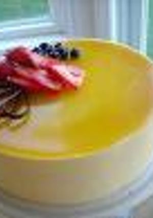 Una foto de Mousse de rompope