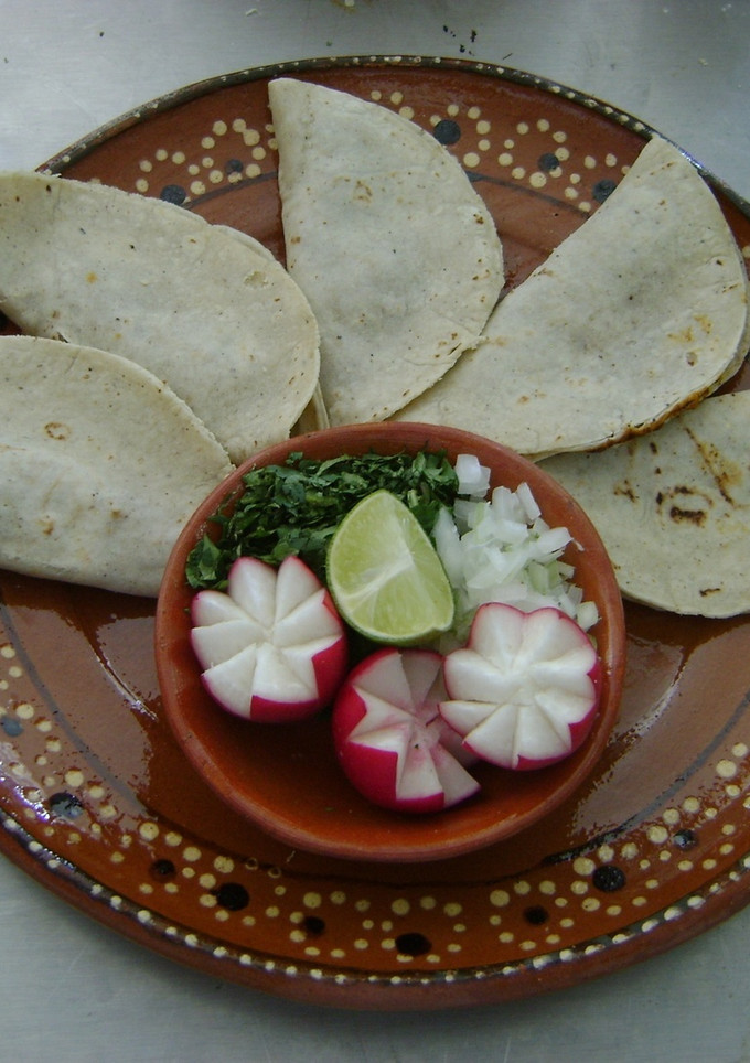 Una foto de Tacos de cerdo adobado