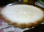Una foto de torta de ricota con harina común