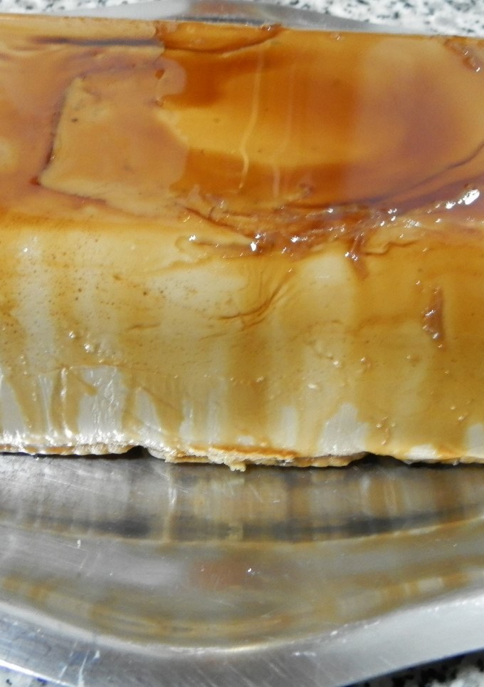 Una foto de Flan de Nocilla