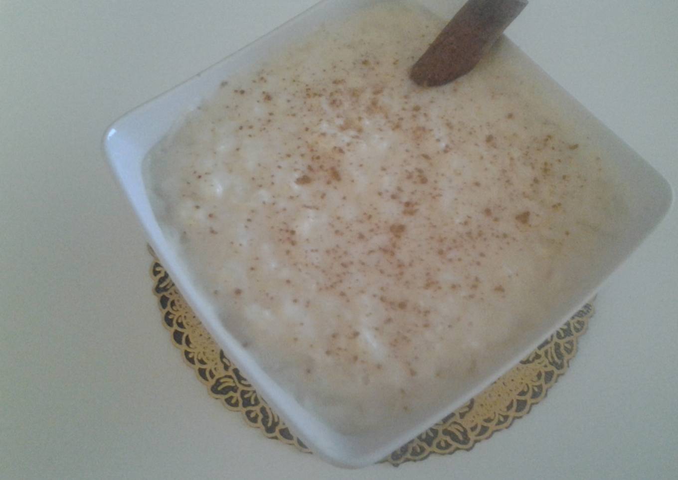 Arroz con leche cremoso (Asturias)<br />