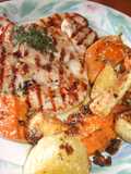 Filetes de pavo al aroma de lemongrass