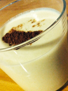 Una foto de Batido de frutas con cacao