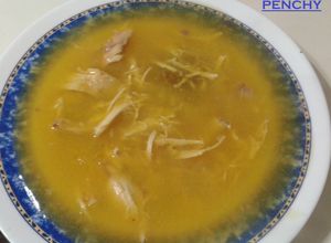 Foto principal de Sopa de cocido con tapioca y pollo