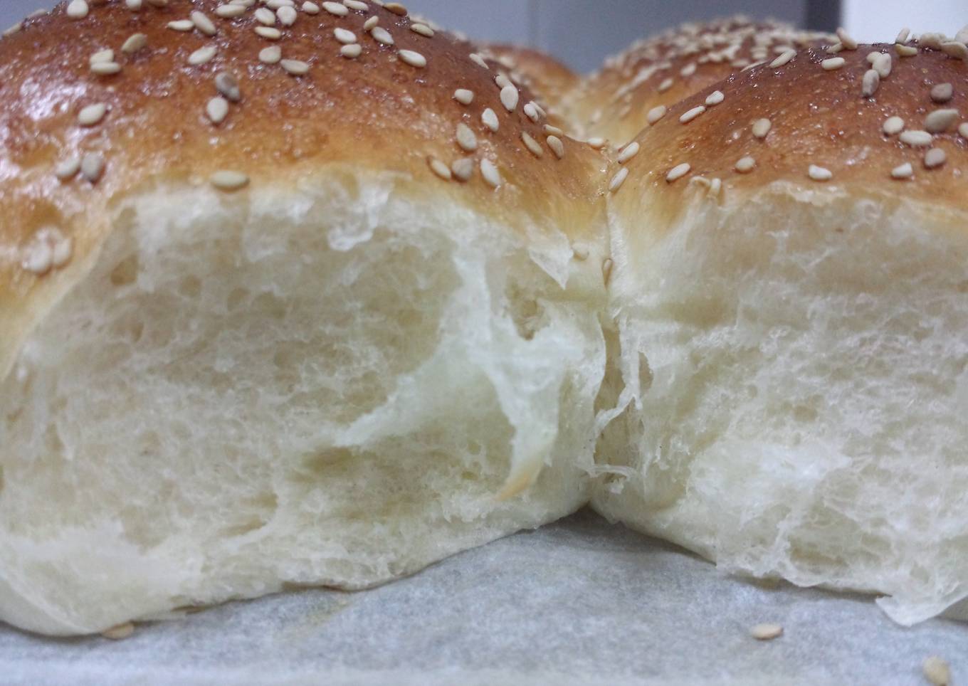 Panecillos supertiernos para hamburguesas